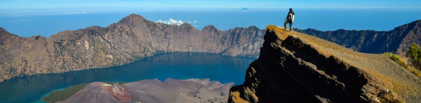 Rinjani trek naar de top (aanbevolen voor gevorderden)