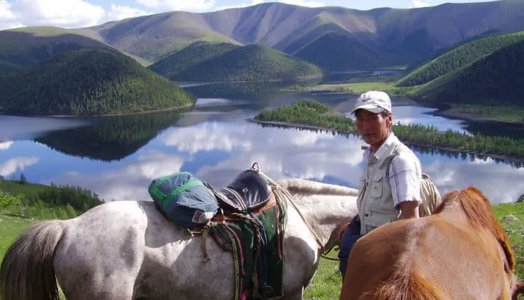 Pferde-Wanderung im Orkhon Valley 7