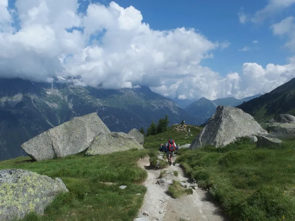 Vollständige Tour du Mont Blanc 2