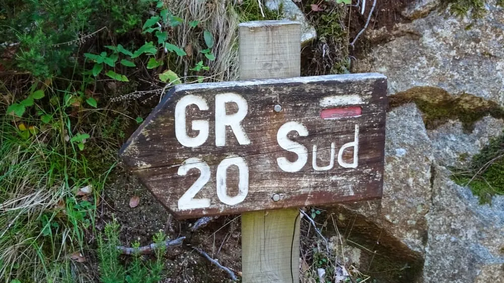 GR20 Corsica - Moet ik beginnen vanuit het noorden of vanuit het zuiden?