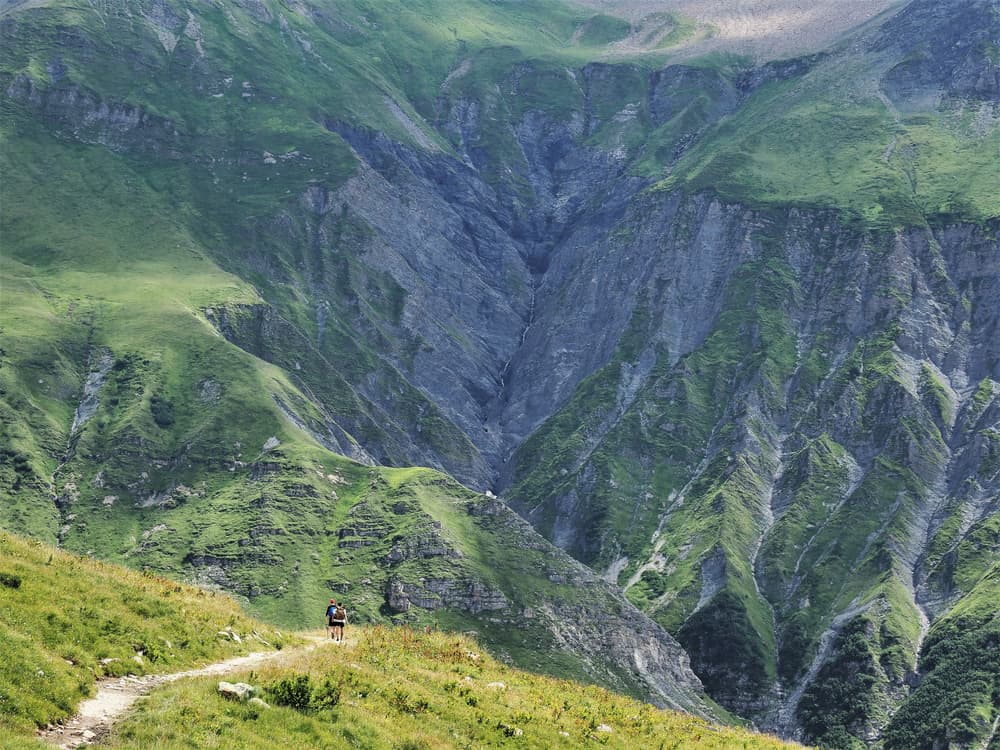 Westliche Tour du Mont Blanc