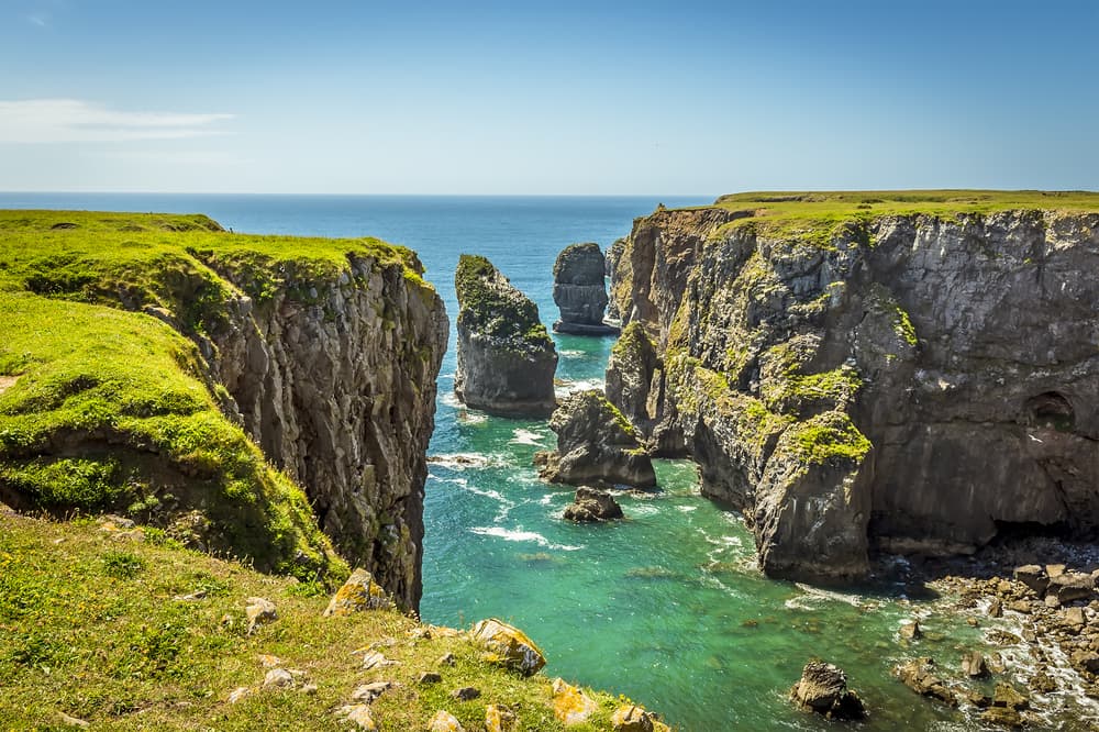 Kurzer Pembrokeshire Coast Path mit Unterkunft vor und nach (7 Tage)