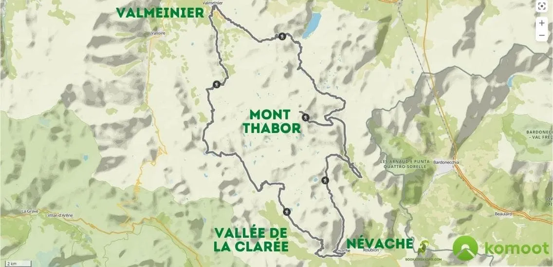Tour du Mont Thabor - Including accommodation before and after 5