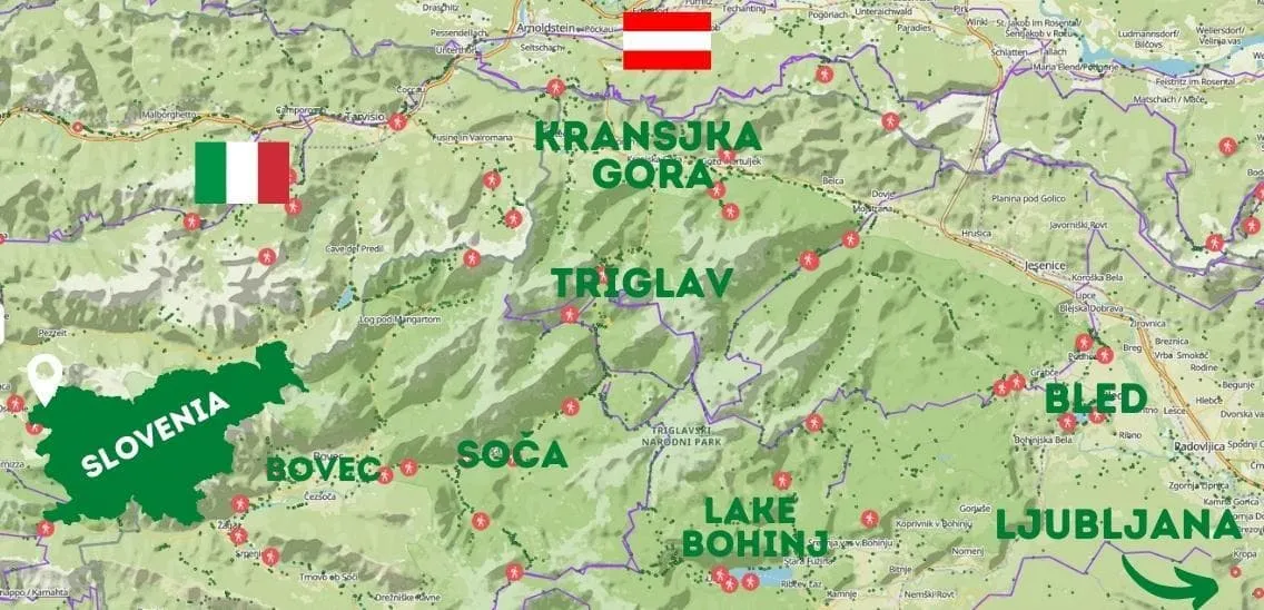 ¿Un tour entre refugios por Eslovenia? ¿Por dónde empezar?