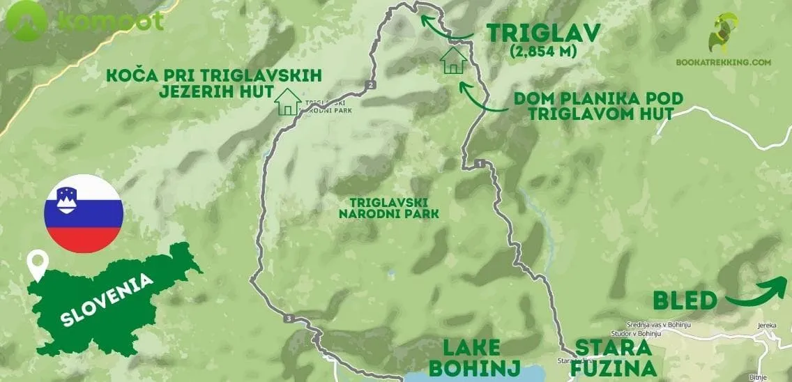 Mount Triglav Beklimming (Zelfbegeleid) - Inclusief voor- en na overnachting 1