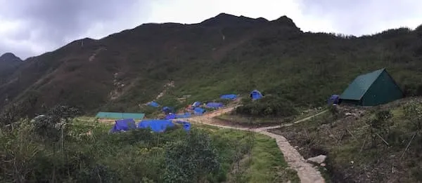Fansipan campsite 2800 m