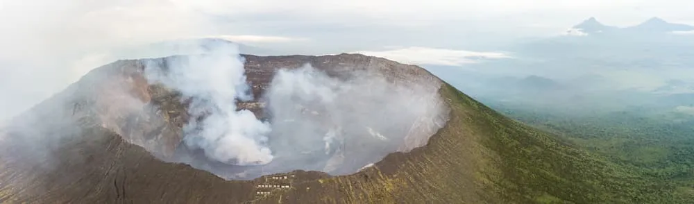 Volcano Nyiragongo