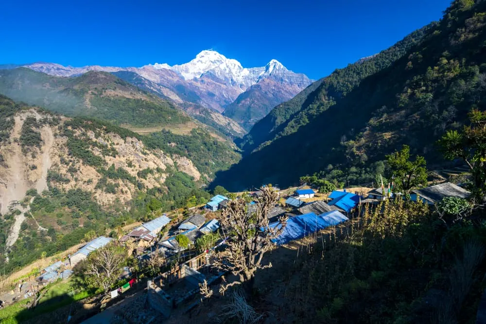 Verblijf in de traditionele dorpen tijdens de Annapurna Base Camp Trekking