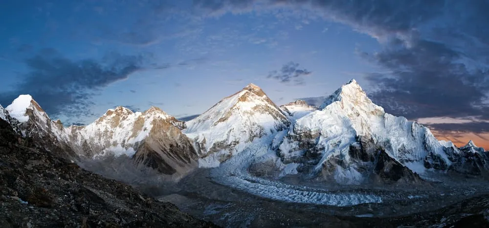 Trekking con vistas al Everest