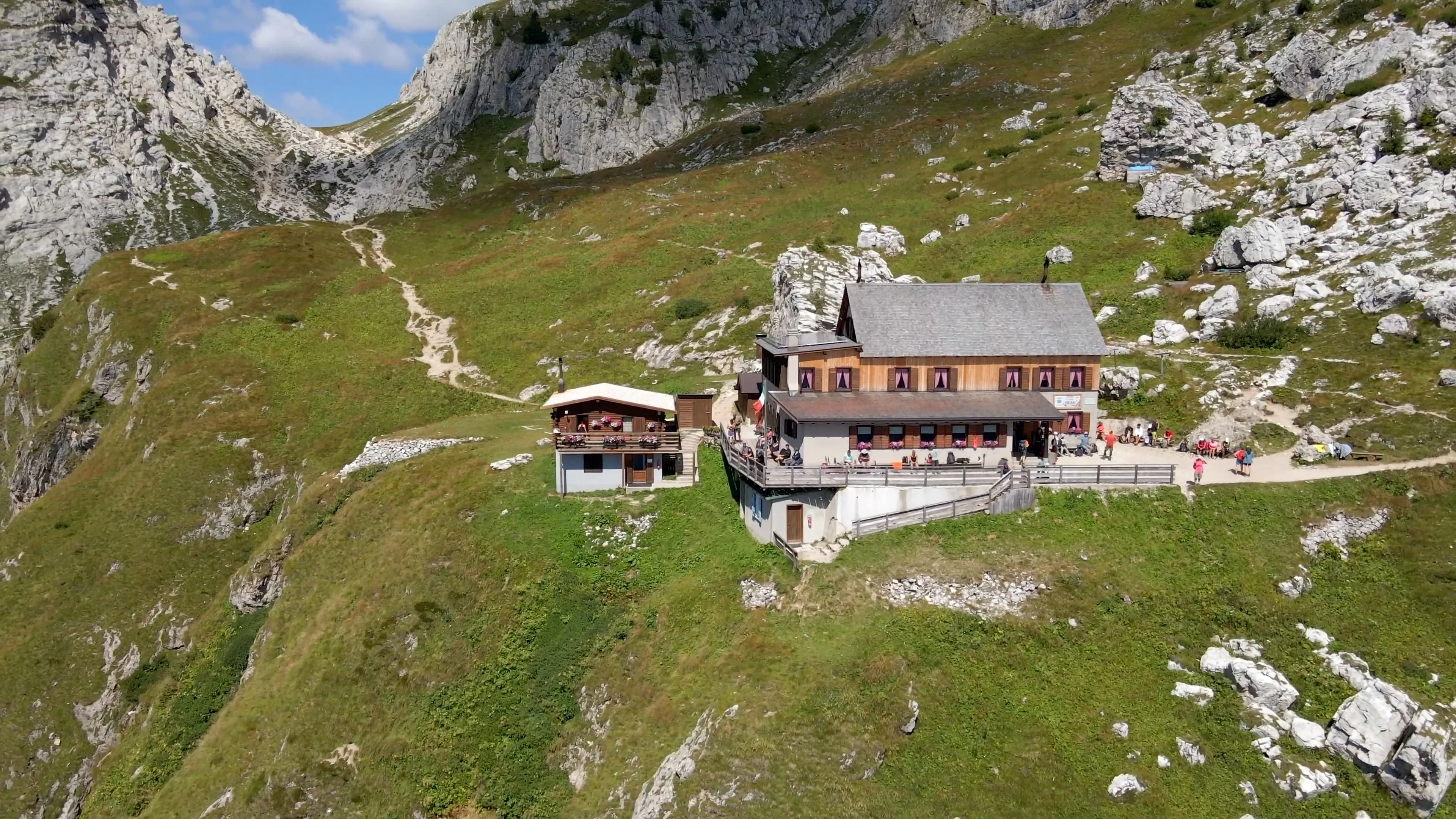 Unterkunft am Dolomiten Höhenweg 1 - Ist Camping erlaubt?