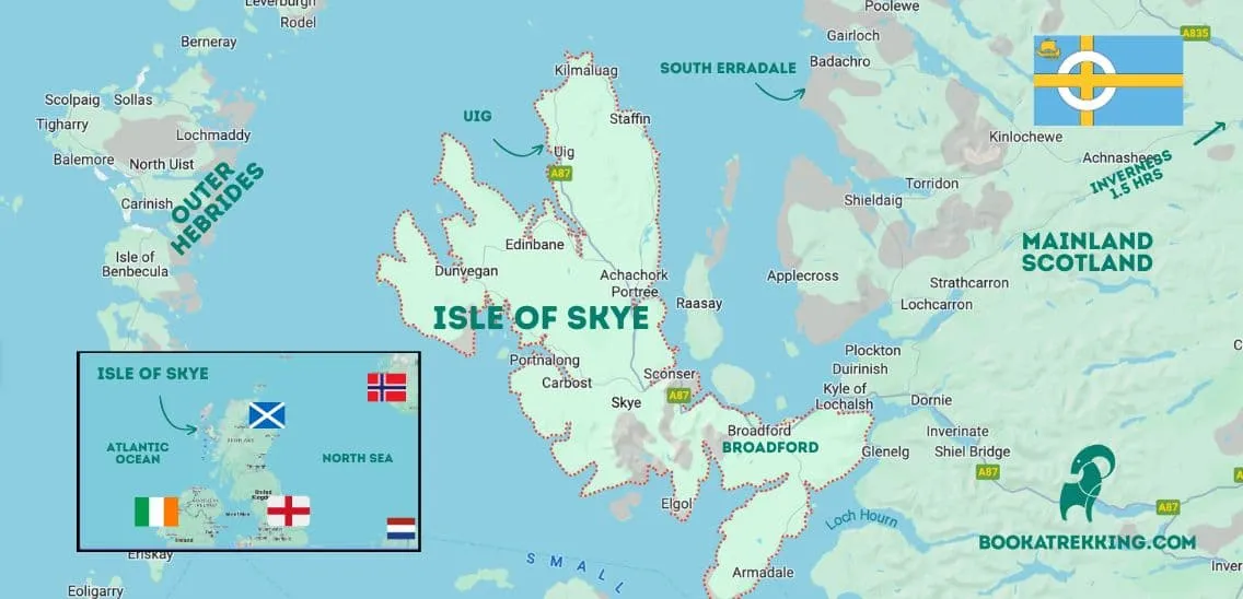 Kde je ostrov Skye?