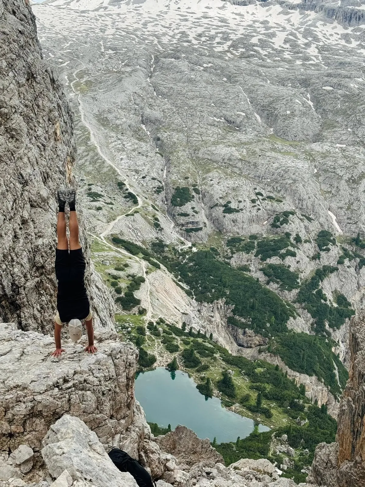 Hela Alta Via 1 med hotell före och efter 1