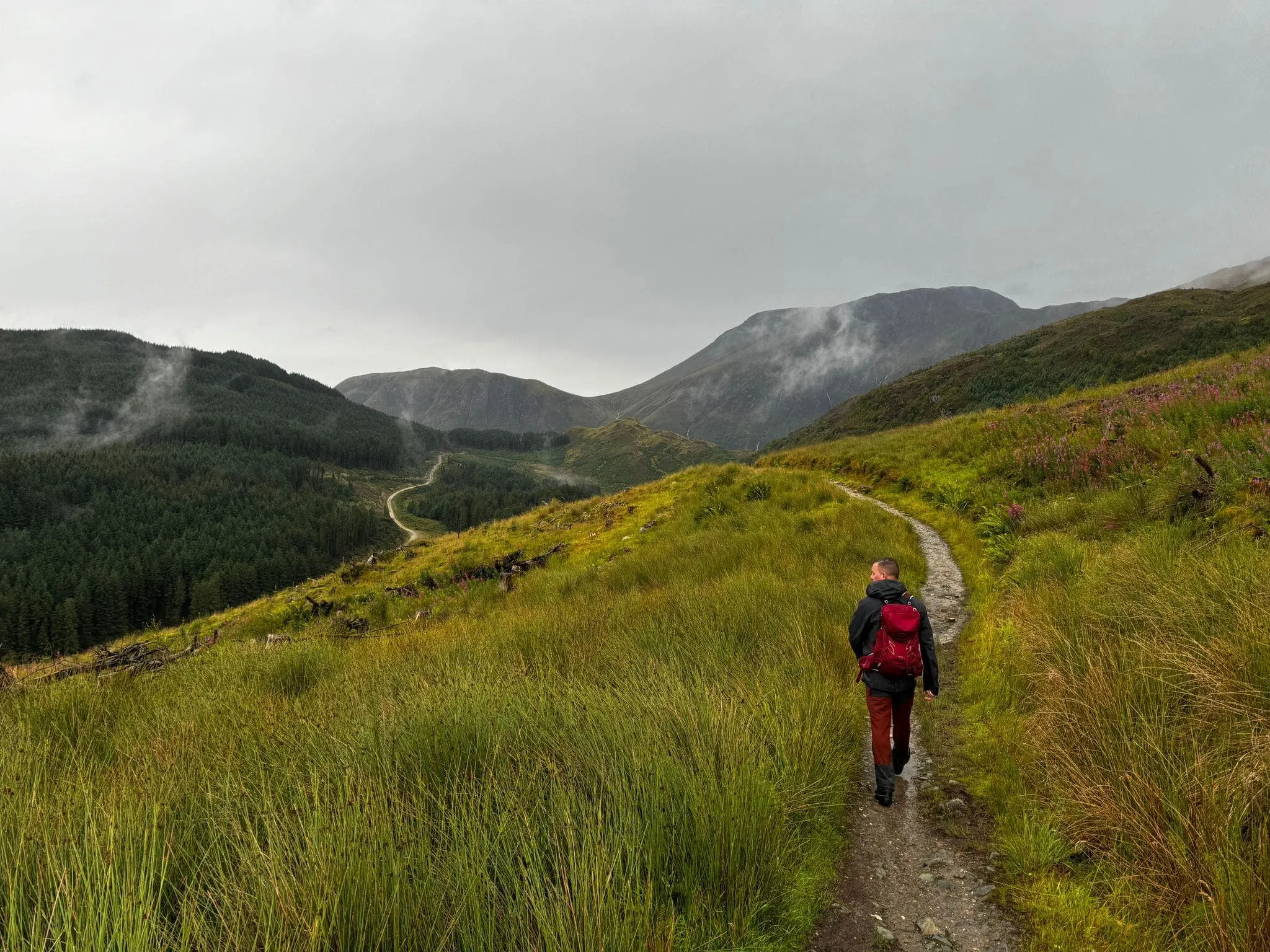 Opciones de Ruta del West Highland Way