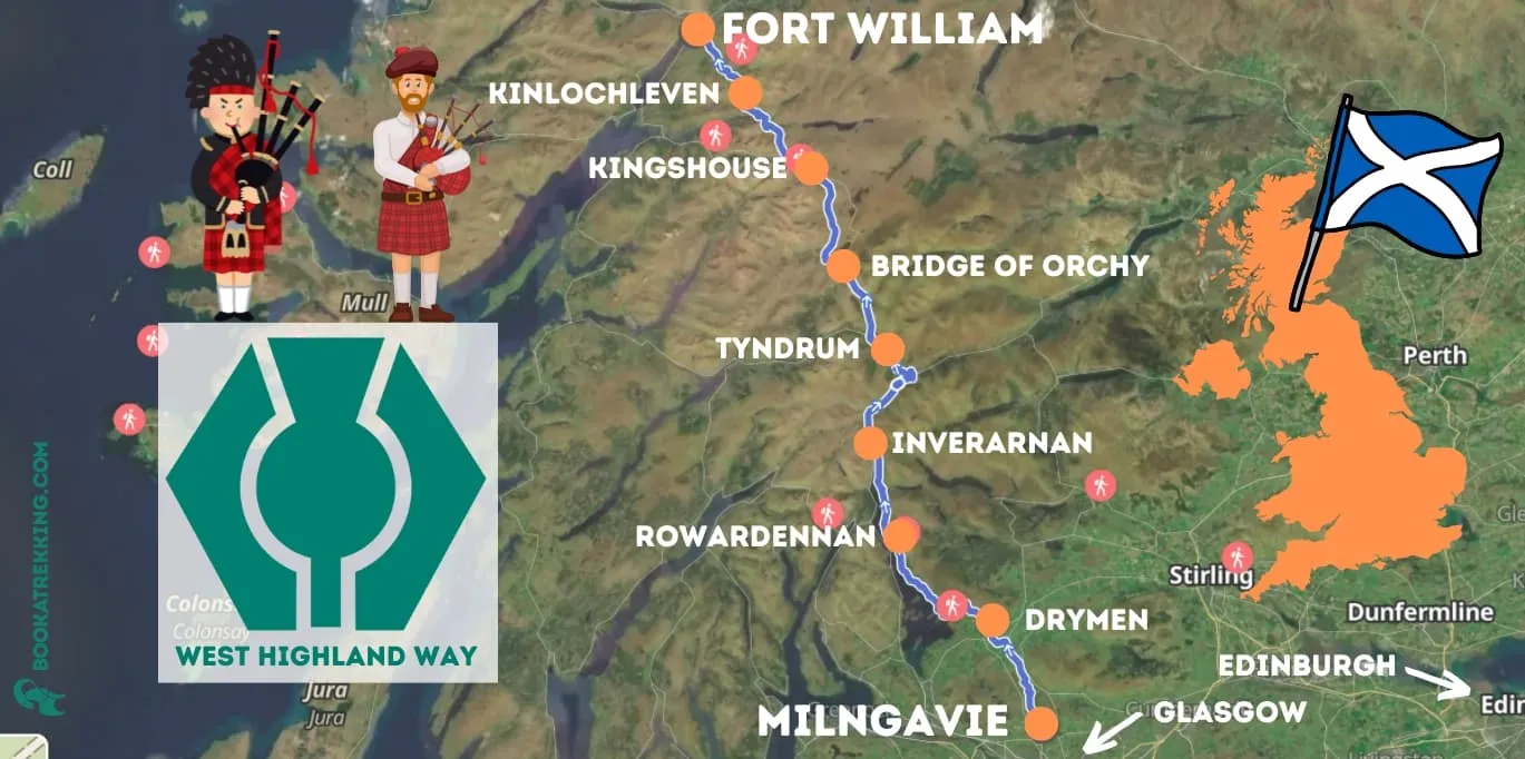 Qu'est-ce que le West Highland Way et où se trouve-t-il ?