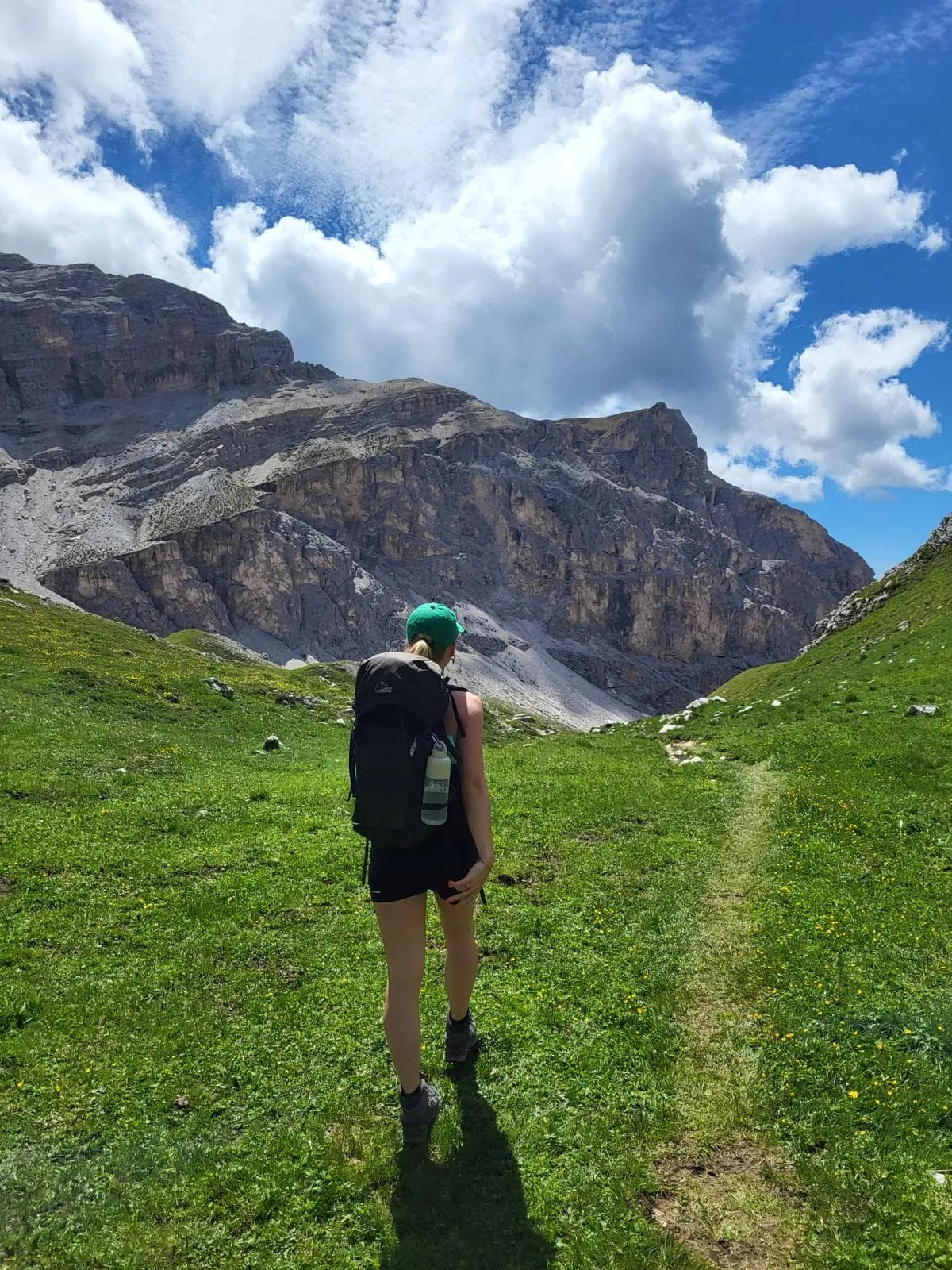 Kurzer Dolomiten Höhenweg 2 mit Hotel Vor und Nach