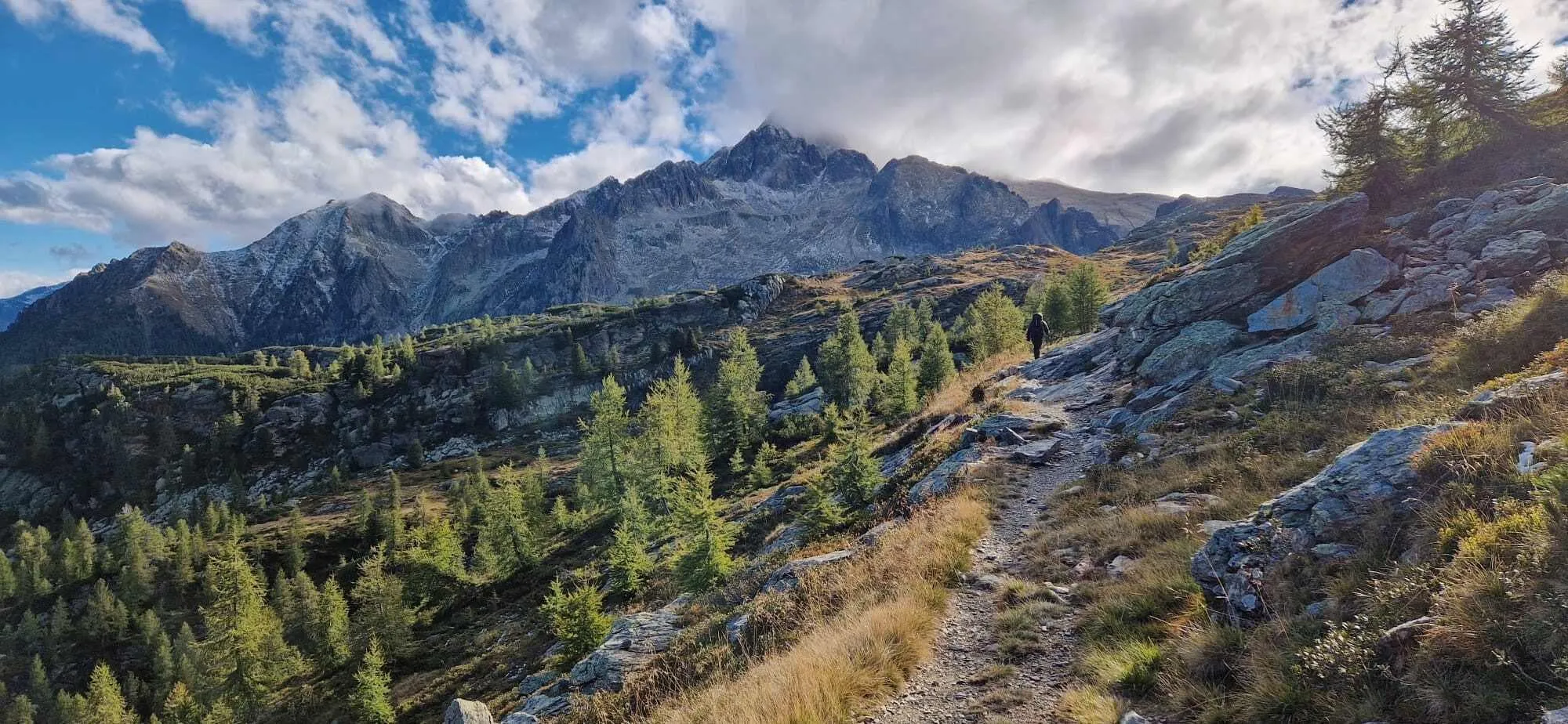 Gemiddelde Alta Via del Granito - Inclusief voor en na overnachting 7