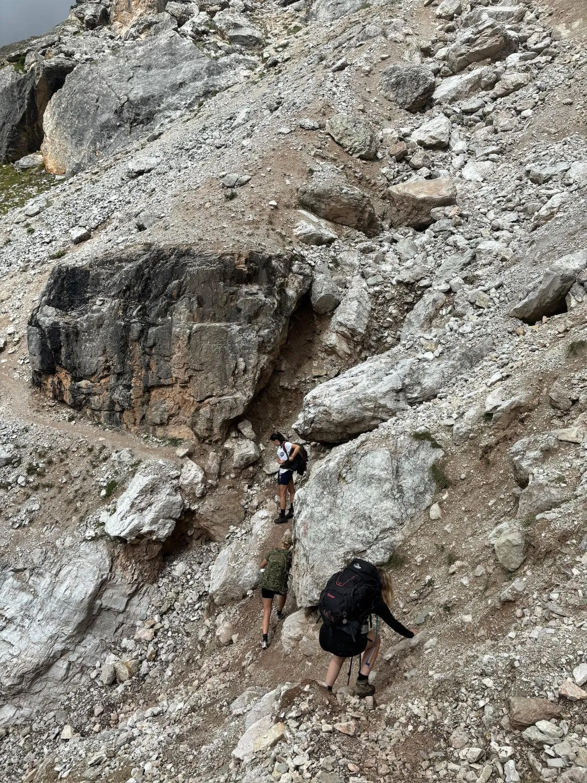 Für die Ziegenn: Alta Via di Capra mit Hotel vorher und nachher 12