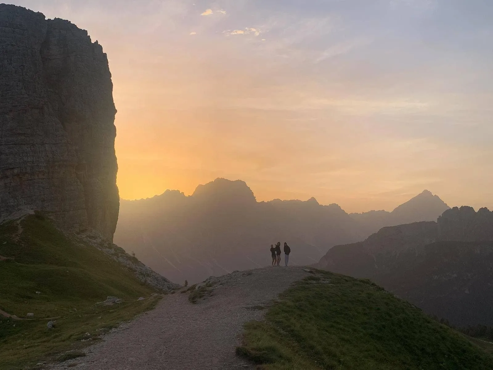 Für die Ziegenn: Alta Via di Capra mit Hotel vorher und nachher 2