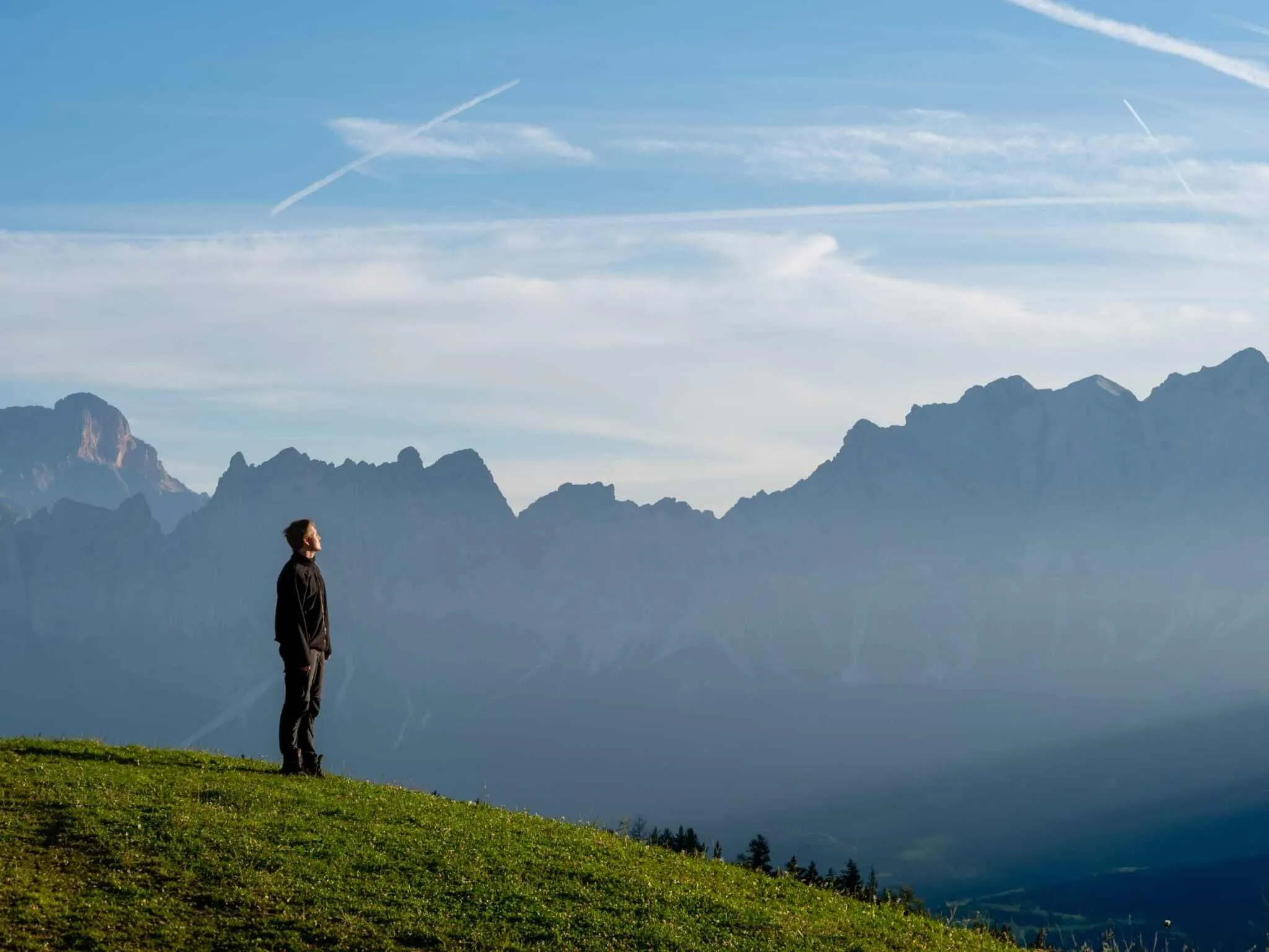 Für die Ziegenn: Alta Via di Capra mit Hotel vorher und nachher