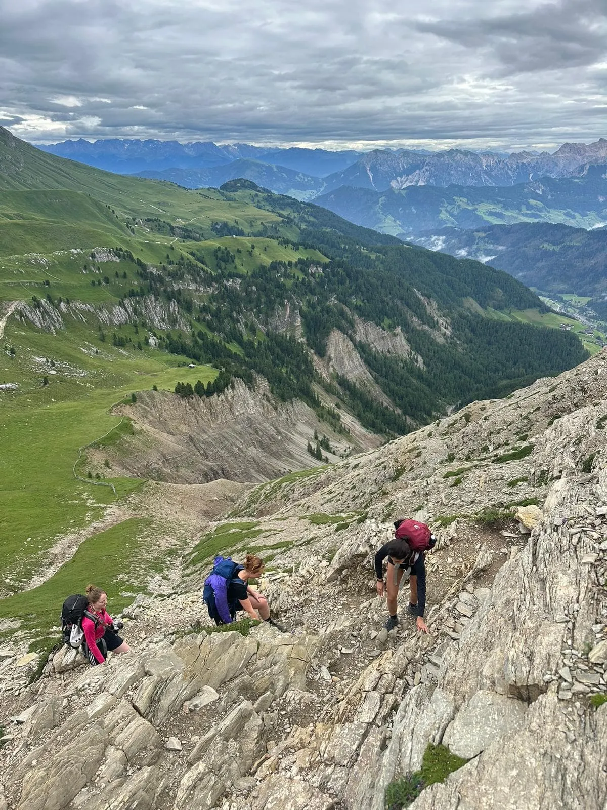 Opzioni di percorso per l'Alta Via 2