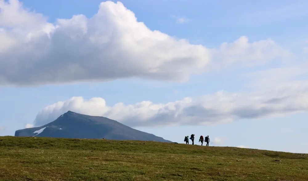 Hva er den beste sesongen for Kungsleden-ruten?