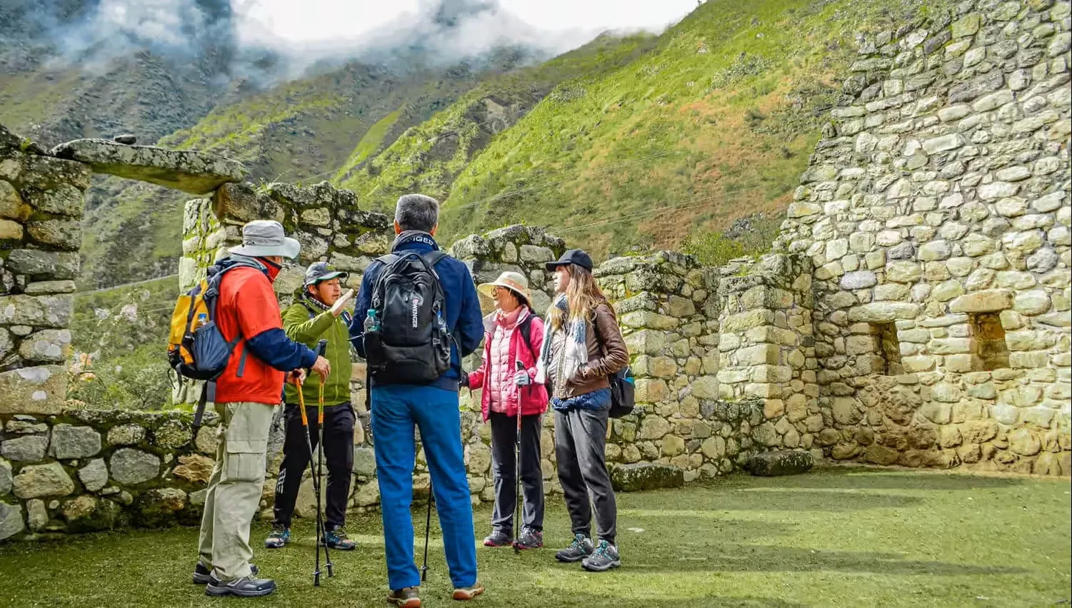 Kort Inca Trail-vandring med camping 1