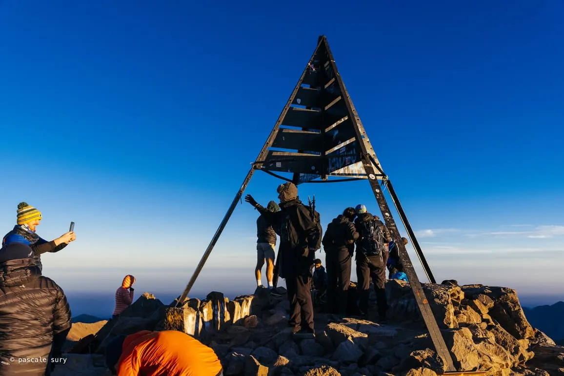 Toubkal topvandring med hotel før og efter 2