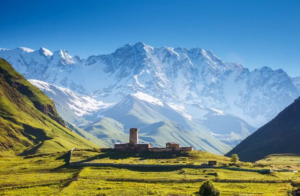 8-dagars vandring i Svaneti