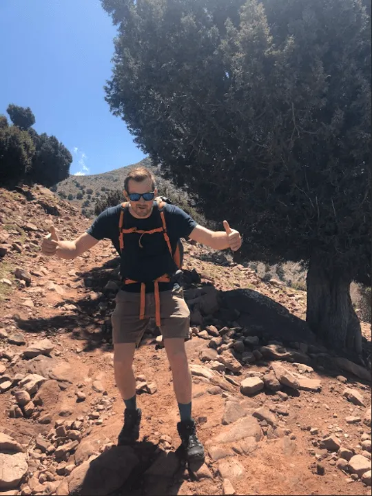 Toubkal topvandring med hotel før og efter 11