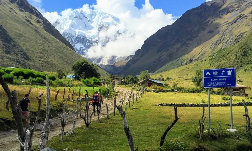 Quais são as diferentes opções para a Trilha Salkantay?