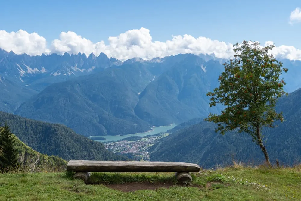 Alta Via della Marmotta majoituksella ennen ja jälkeen vaelluksen