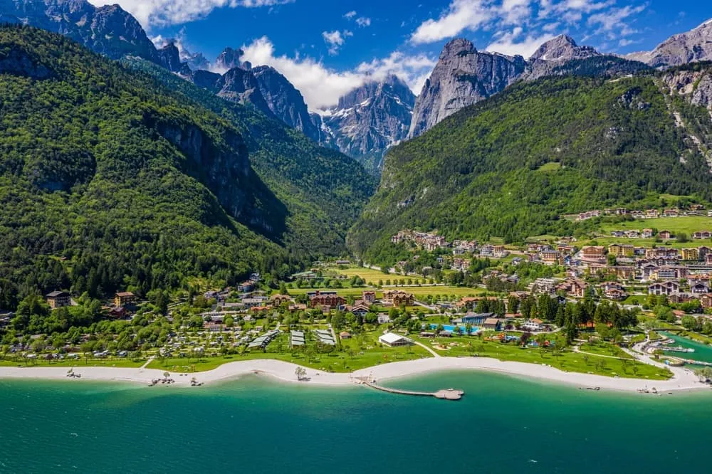 Det prisbelønte Lago di Molveno