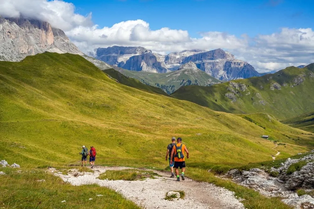 Vollständiger Val di Fassa Trek