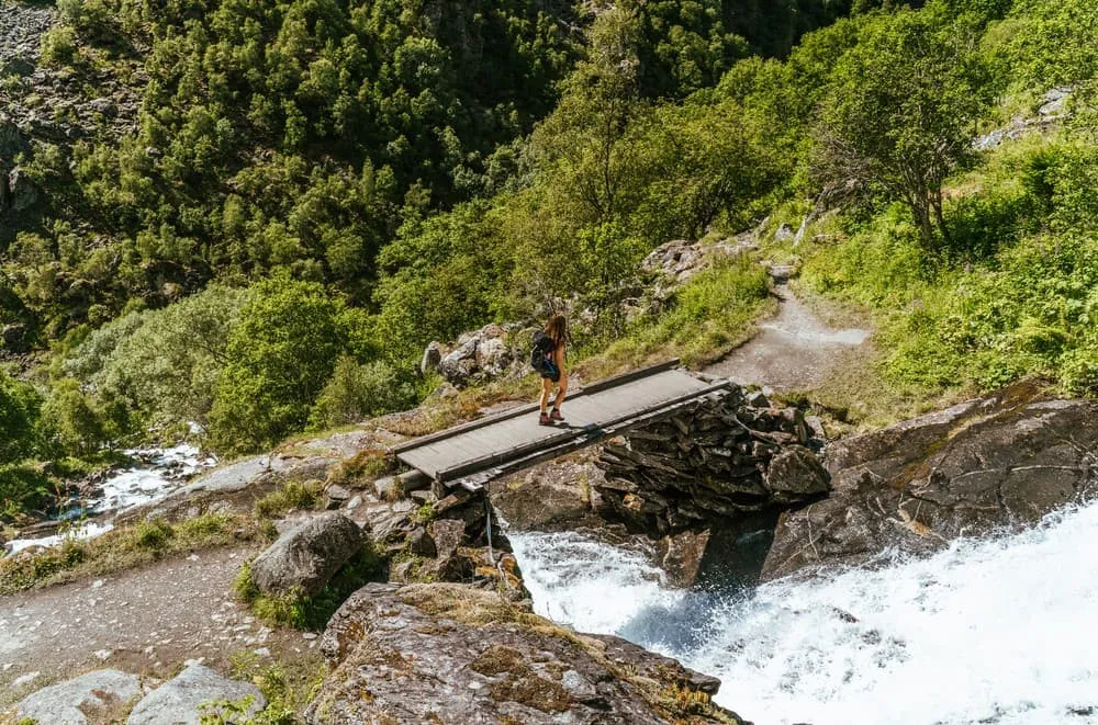 Trilha de Aurlandsdalen