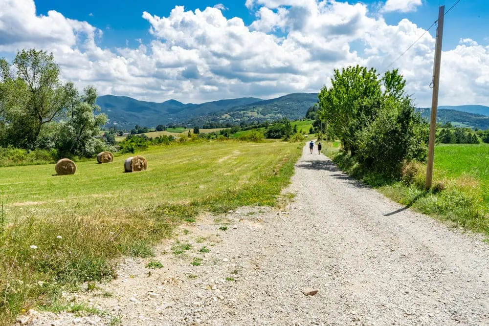 Schwierigkeitsgrad des Via degli Dei Treks