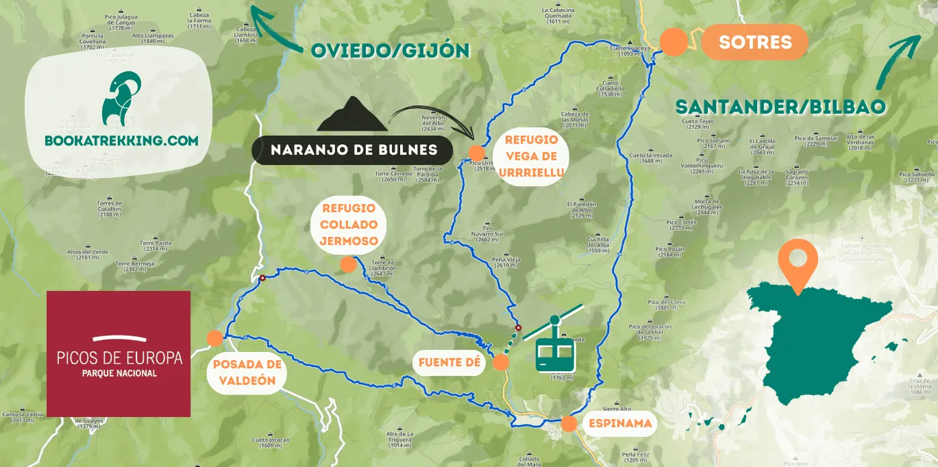 Co a kde jsou Picos de Europa?