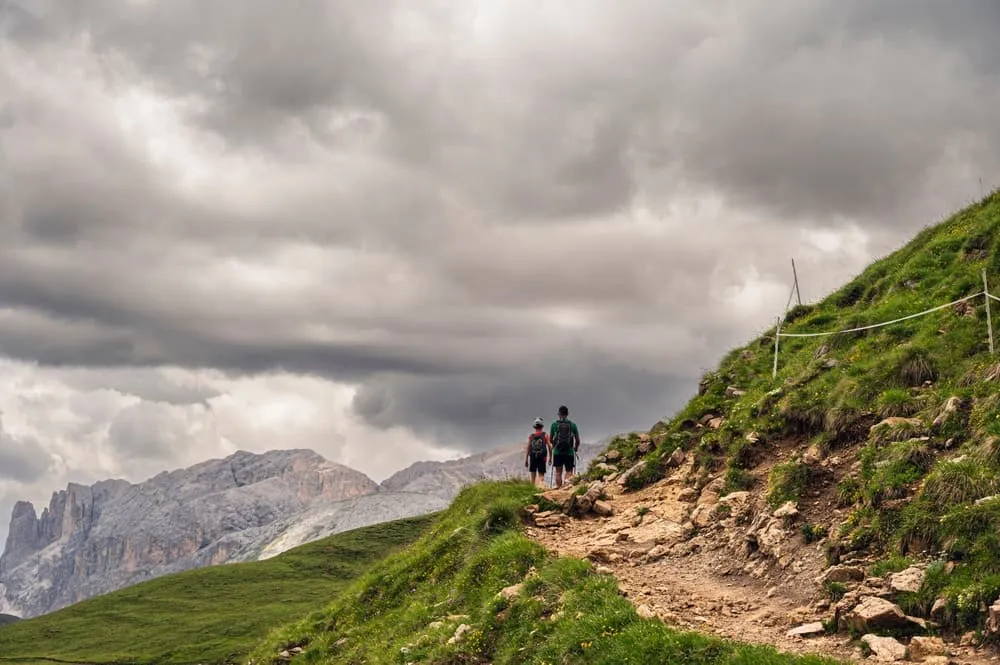 Schnelle Val di Fassa Wanderung 6