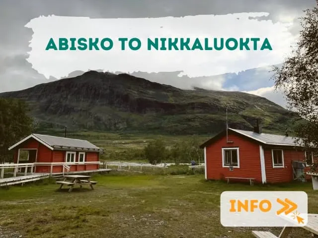 👑 Kungsleden-ruten: Abisko til Nikkaluokta: