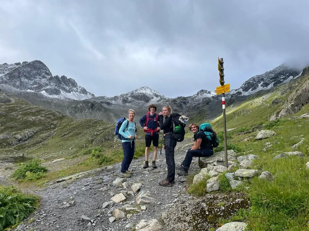 Rodinný trek Kesch 1