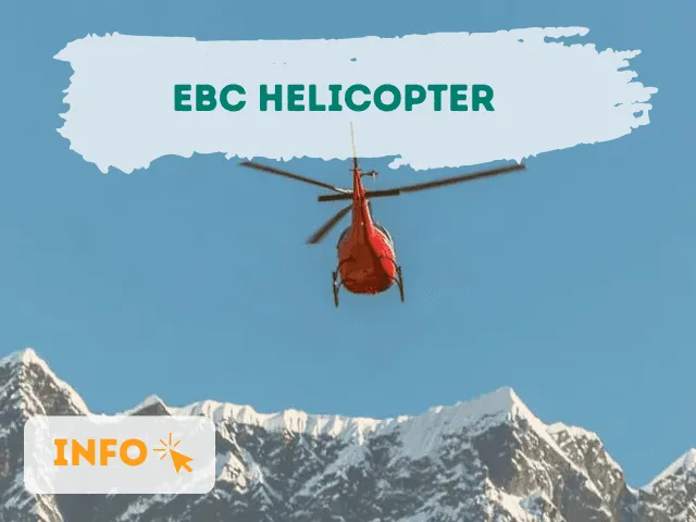 EBC TREK WITH HELICOPTER RETURN: