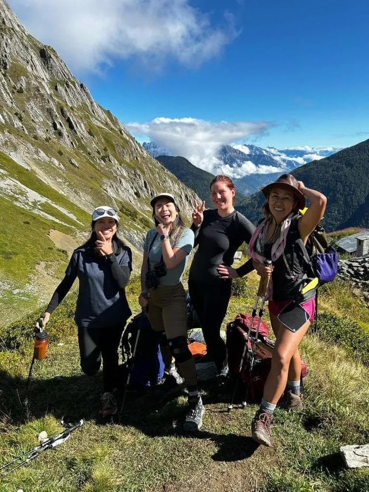 Doświadczenie Tour du Mont Blanc, autorstwa Gwendolyn