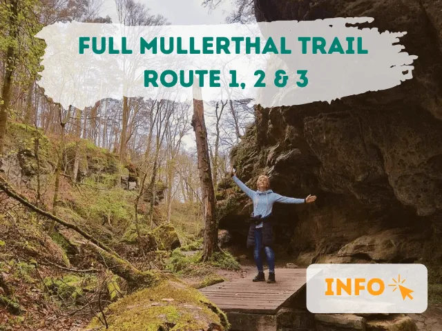 MULLERTHAL TRAIL – VOLLEDIGE ROUTE (8 DAGEN): 