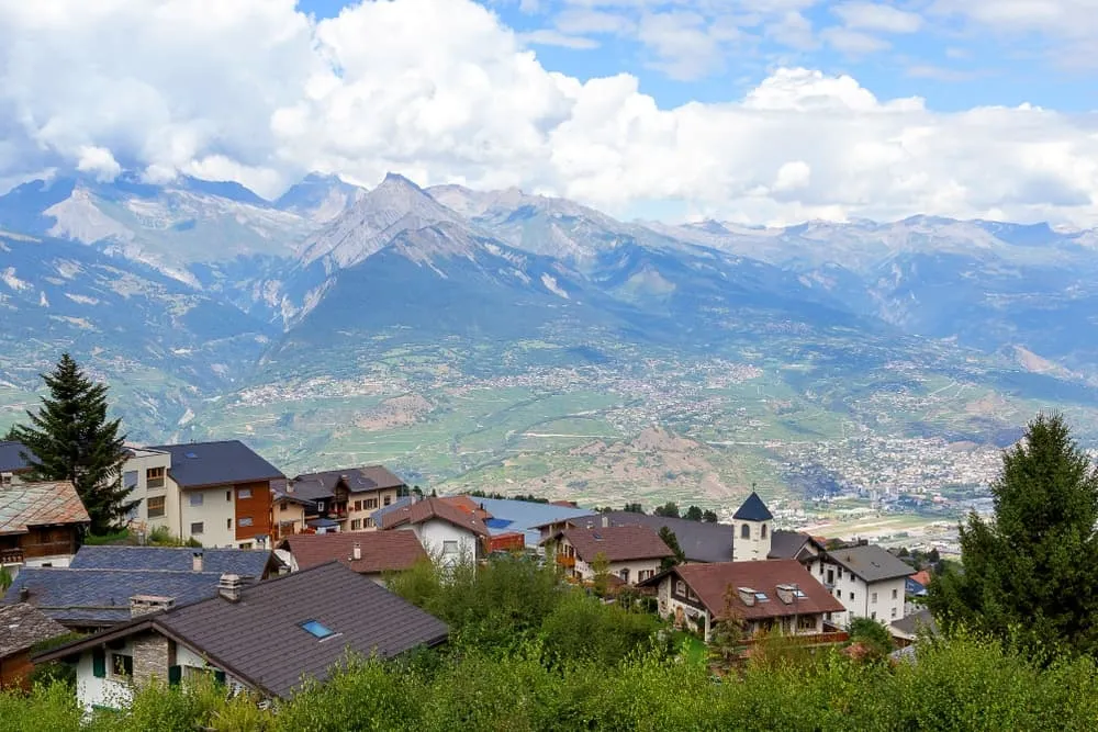 Dlhá turistická trasa Nendaz vhodná pre začiatočníkov 5