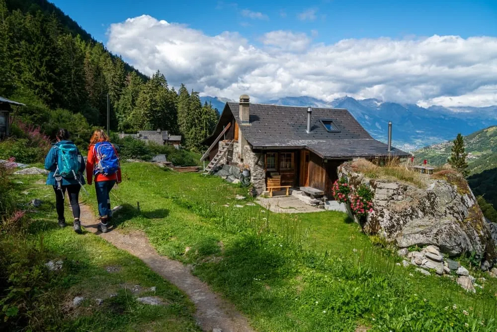 Dlhá turistická trasa Nendaz vhodná pre začiatočníkov 6