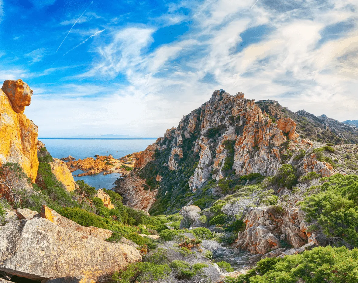 Lyhyt Sardinian vaellus, sisältäen majoituksen 7