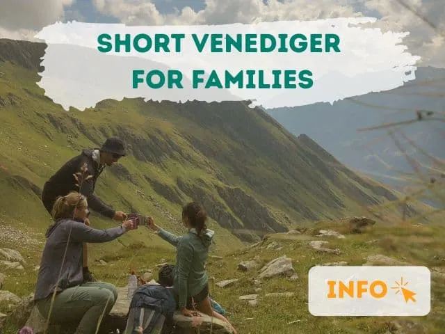 Korte Venediger Höhenweg  voor families