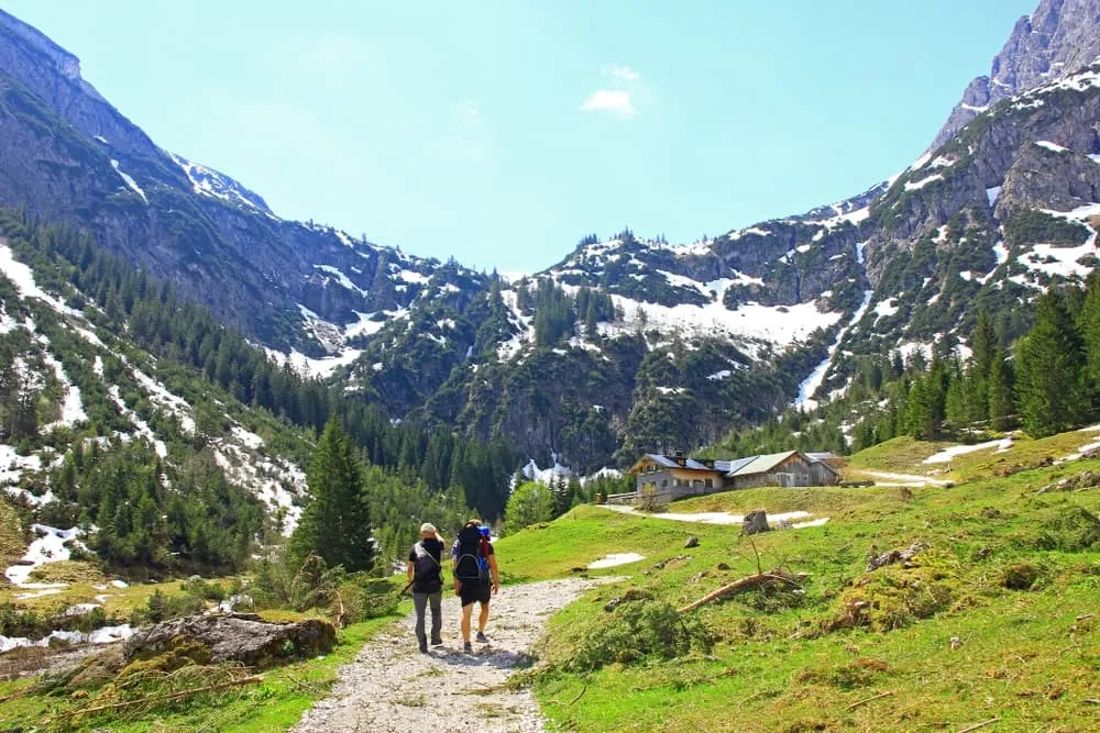 Trekking avanzado en Kleinwalsertal