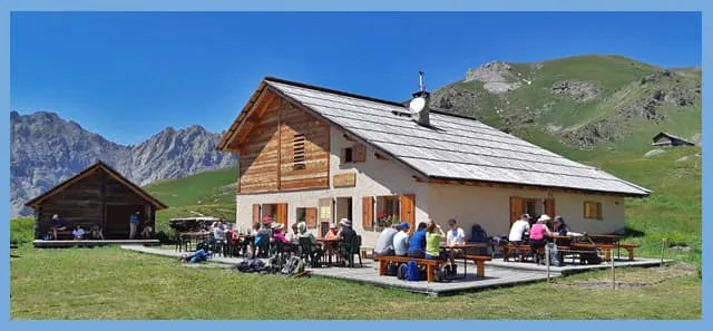 Mellemliggende GR58 Tour du Queyras Slut 5