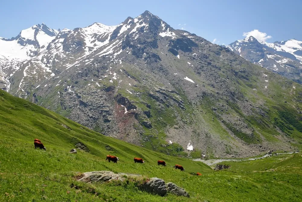 Stredne náročná túra od chaty k chate vo Vanoise 3