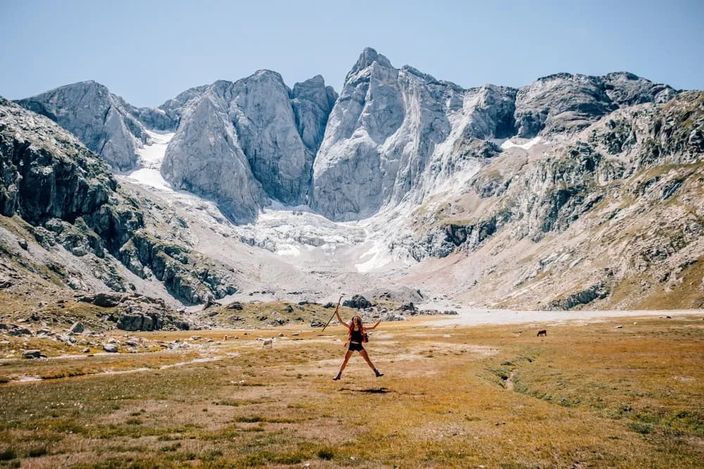 Nybörjare Cauterets Traverse Vandring